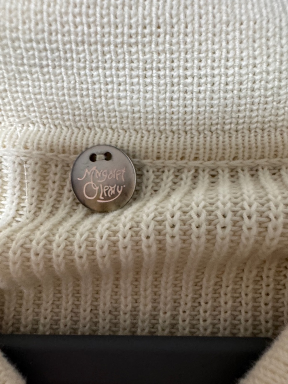 Margaret O’Leary Joey Jacket. Off White. Like New - Picture 5 of 7